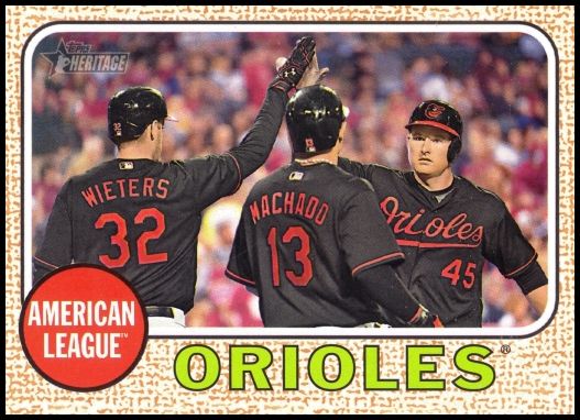 216 Baltimore Orioles Team Card